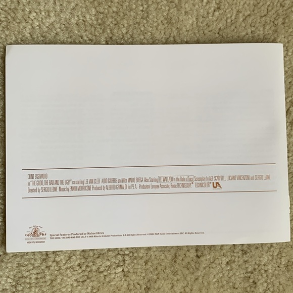 Clint Eastwood, The Good, The Bad, and the Ugly 2 Disc DVD Collectors Set - Picture 13 of 15